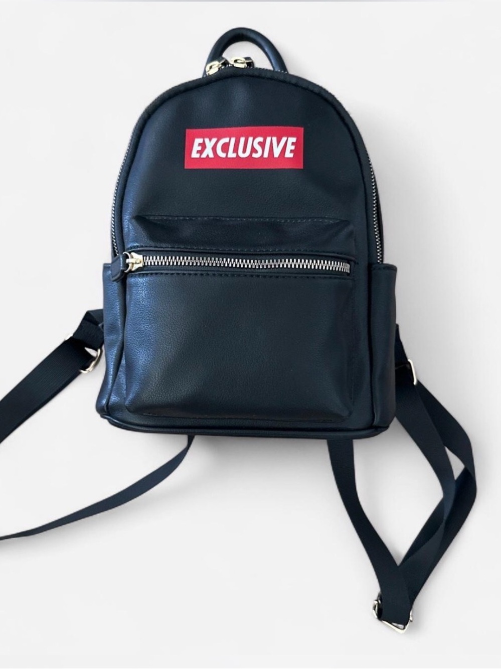 Exclusive Black Mini Backpack for women
